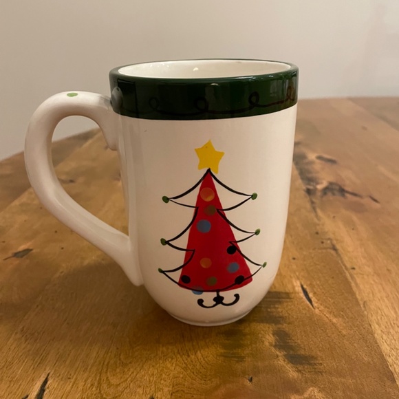 Pair of  Ceramic Christmas Mugs 16 OZ  by FTD - Picture 2 of 8